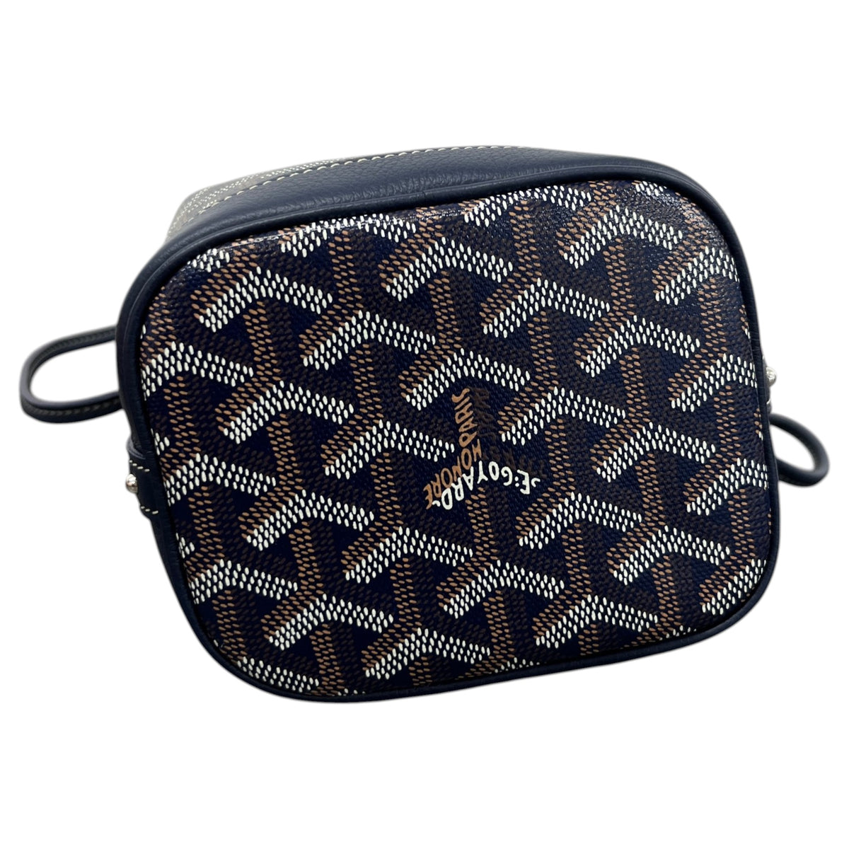 Women's Petit Flot Mini Bucket Handbag Navy - Photo 10