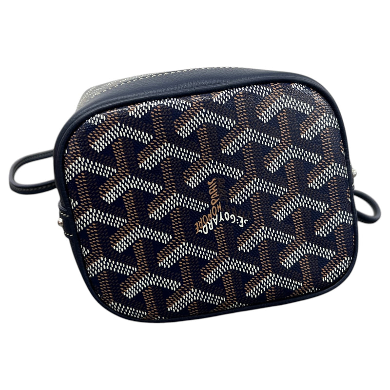 Women's Petit Flot Mini Bucket Handbag Navy