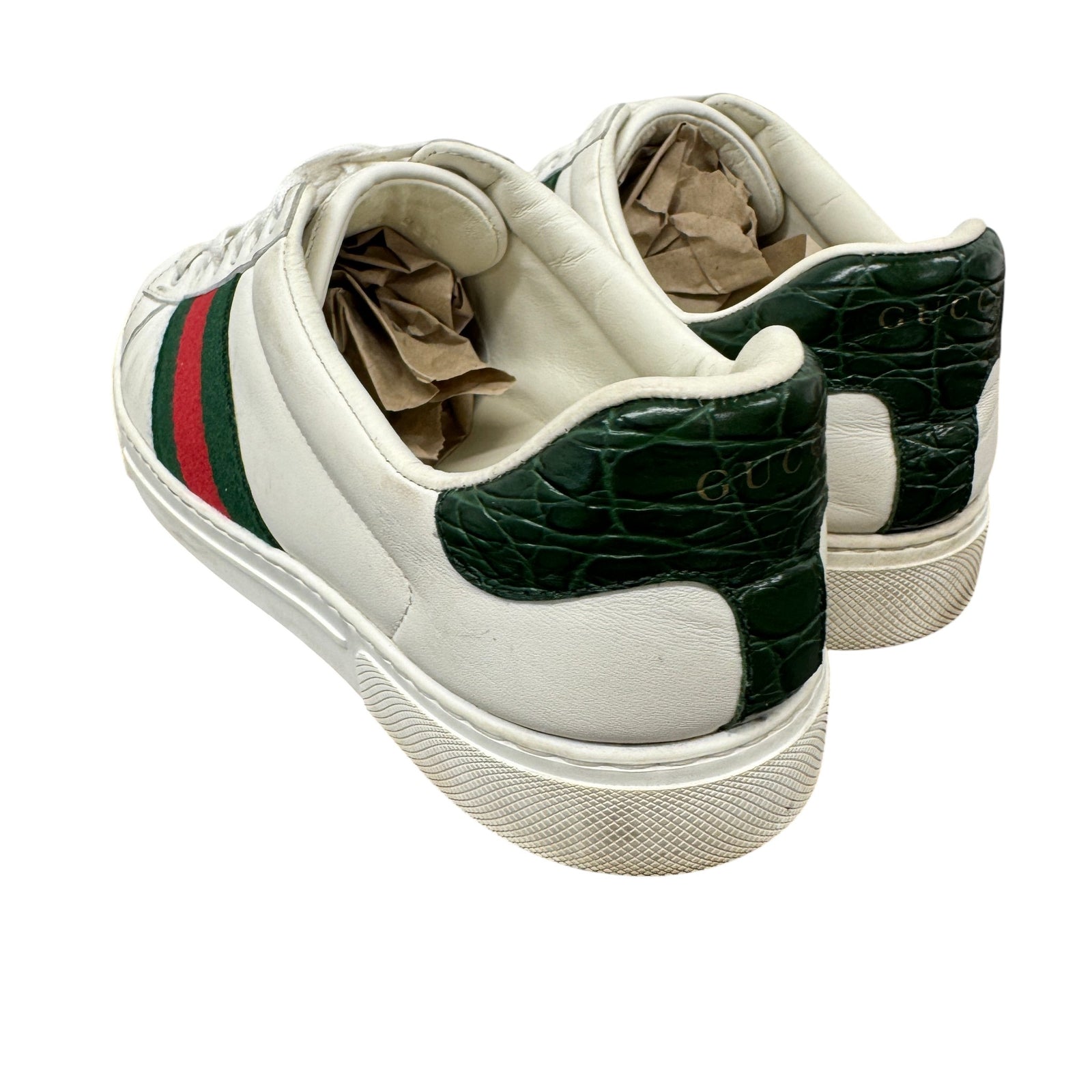 Men's Ace Low Trainers White Size EU 40.5 / UK 6.5 - Photo 8