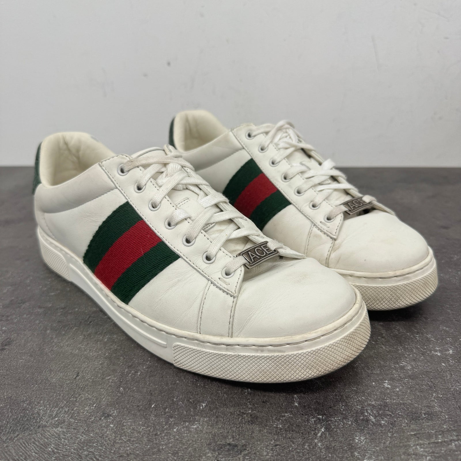 Men's Ace Low Trainers White Size EU 40.5 / UK 6.5 - Photo 11