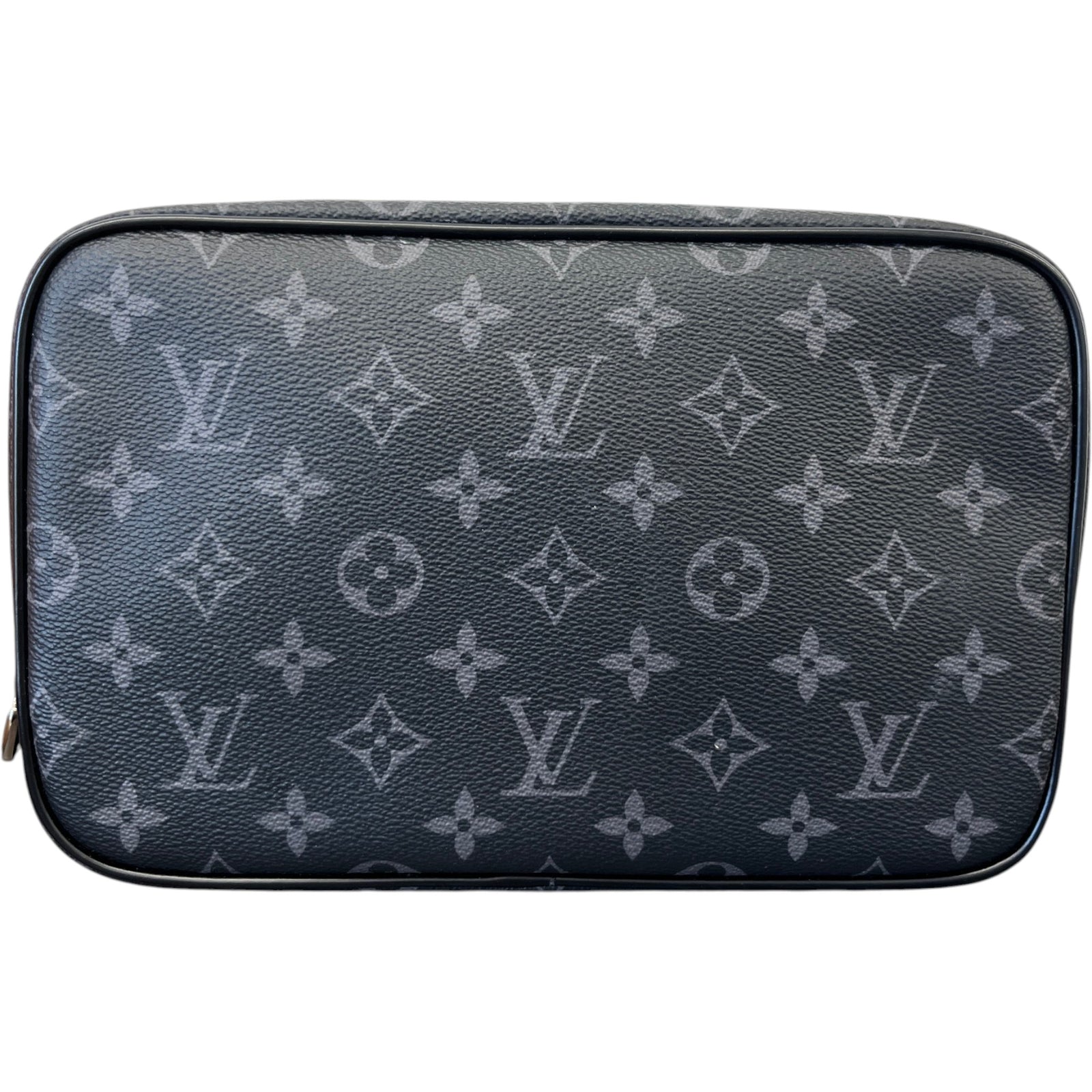 Men's Monogram Eclipse Toiletry Pouch Gm Bag Black - Photo 1