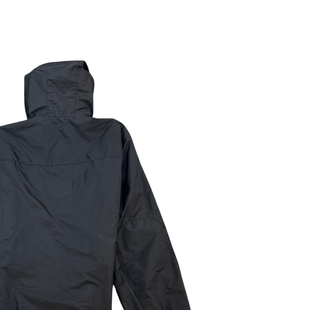 Men's Re-Nylon Plaque Logo Windbreaker Black Size XL - Photo 4
