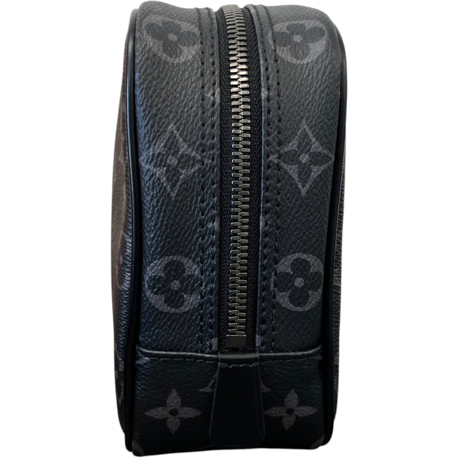 Men's Monogram Eclipse Toiletry Pouch Gm Bag Black - Photo 5