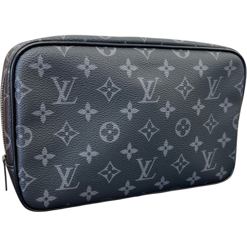 Men's Monogram Eclipse Toiletry Pouch Gm Bag Black