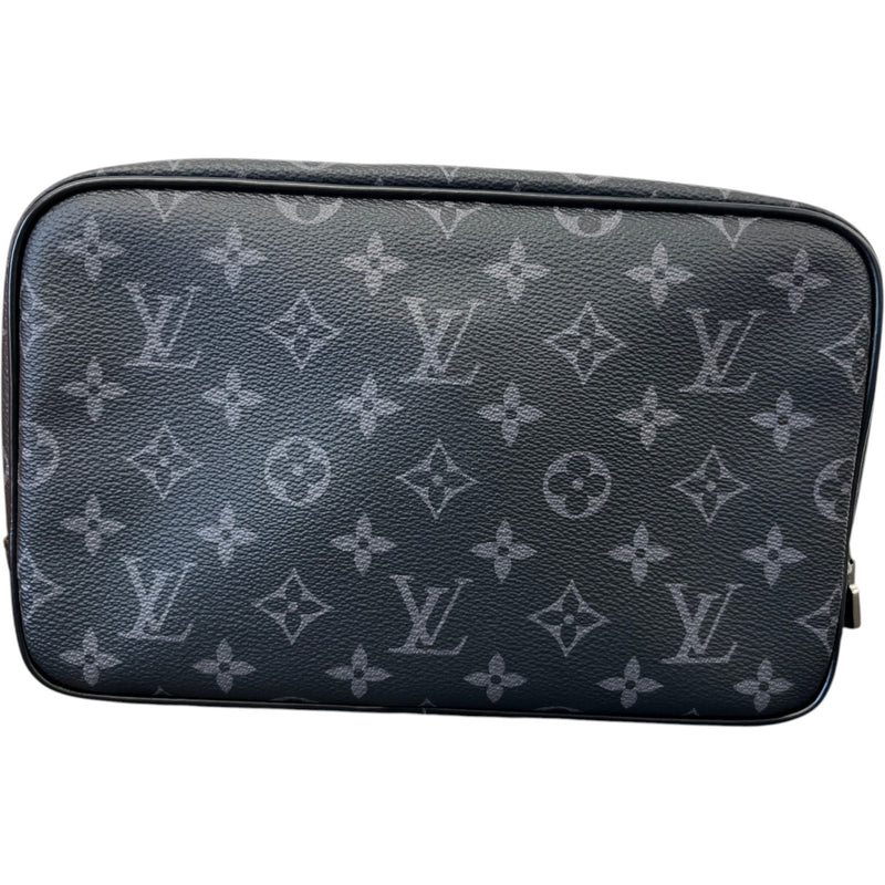 Men's Monogram Eclipse Toiletry Pouch Gm Bag Black