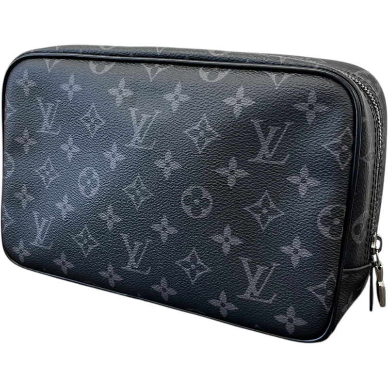 Men's Monogram Eclipse Toiletry Pouch Gm Bag Black