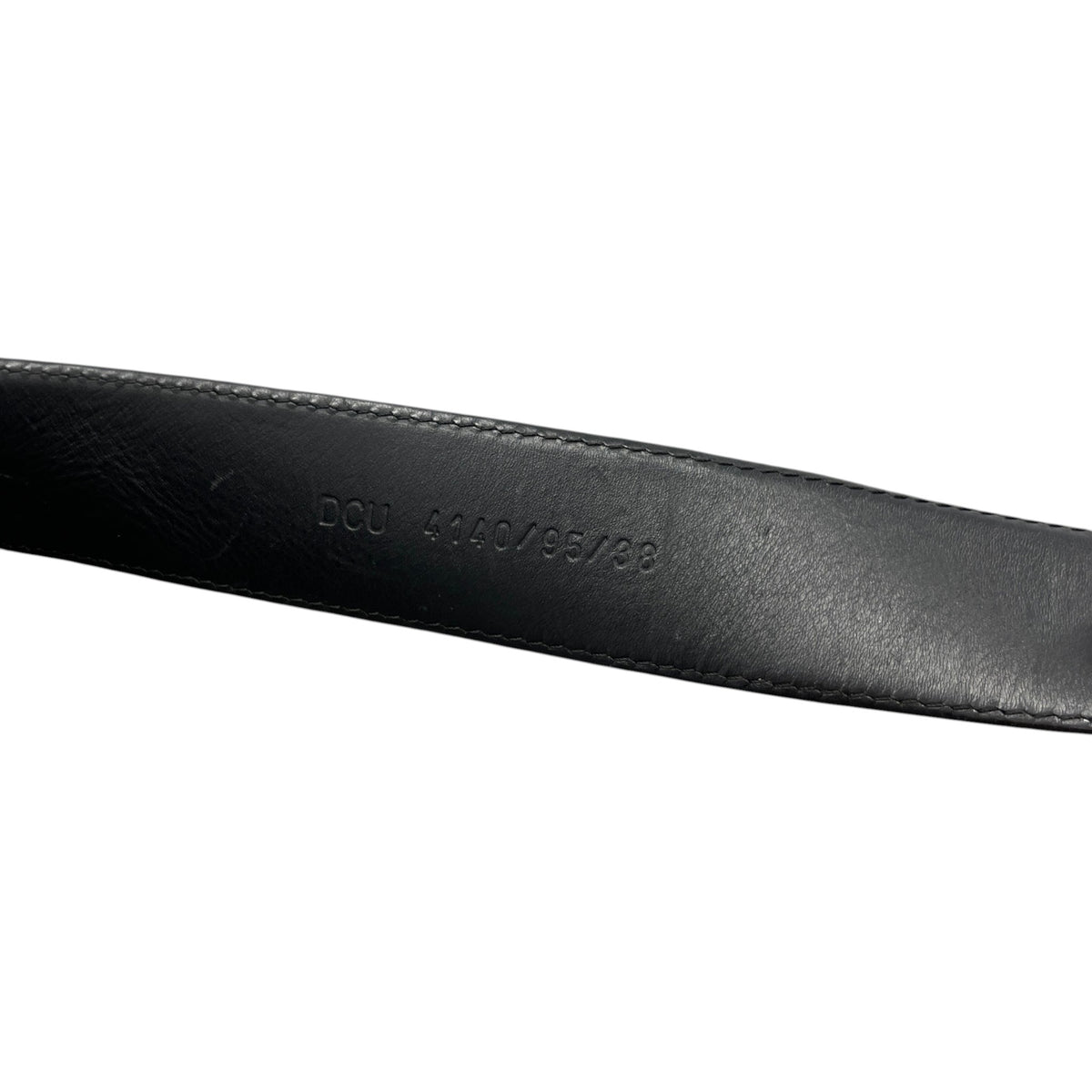 Men's Medusa Logo Belt Black Size 38" - Photo 6