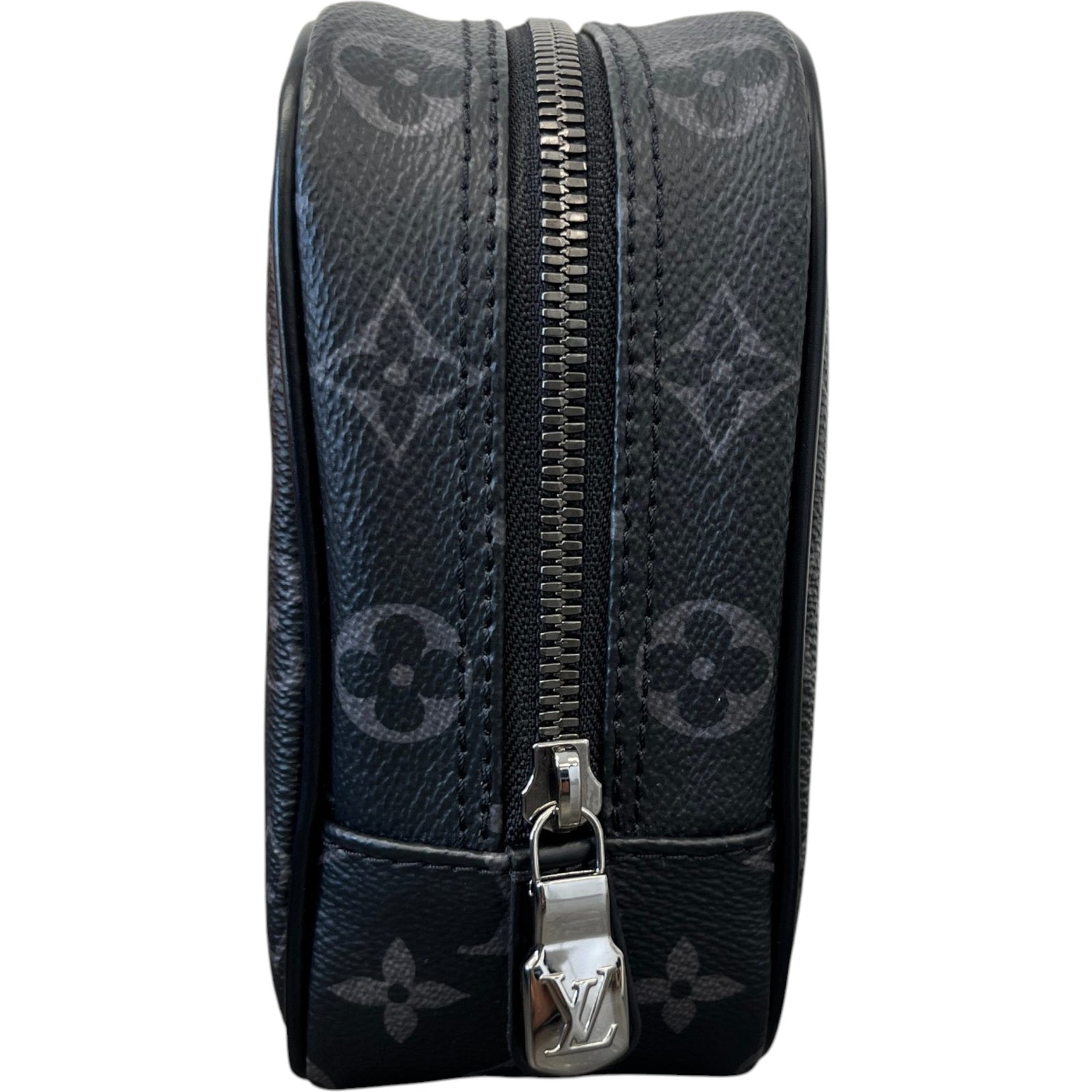 Men's Monogram Eclipse Toiletry Pouch Gm Bag Black - Photo 6