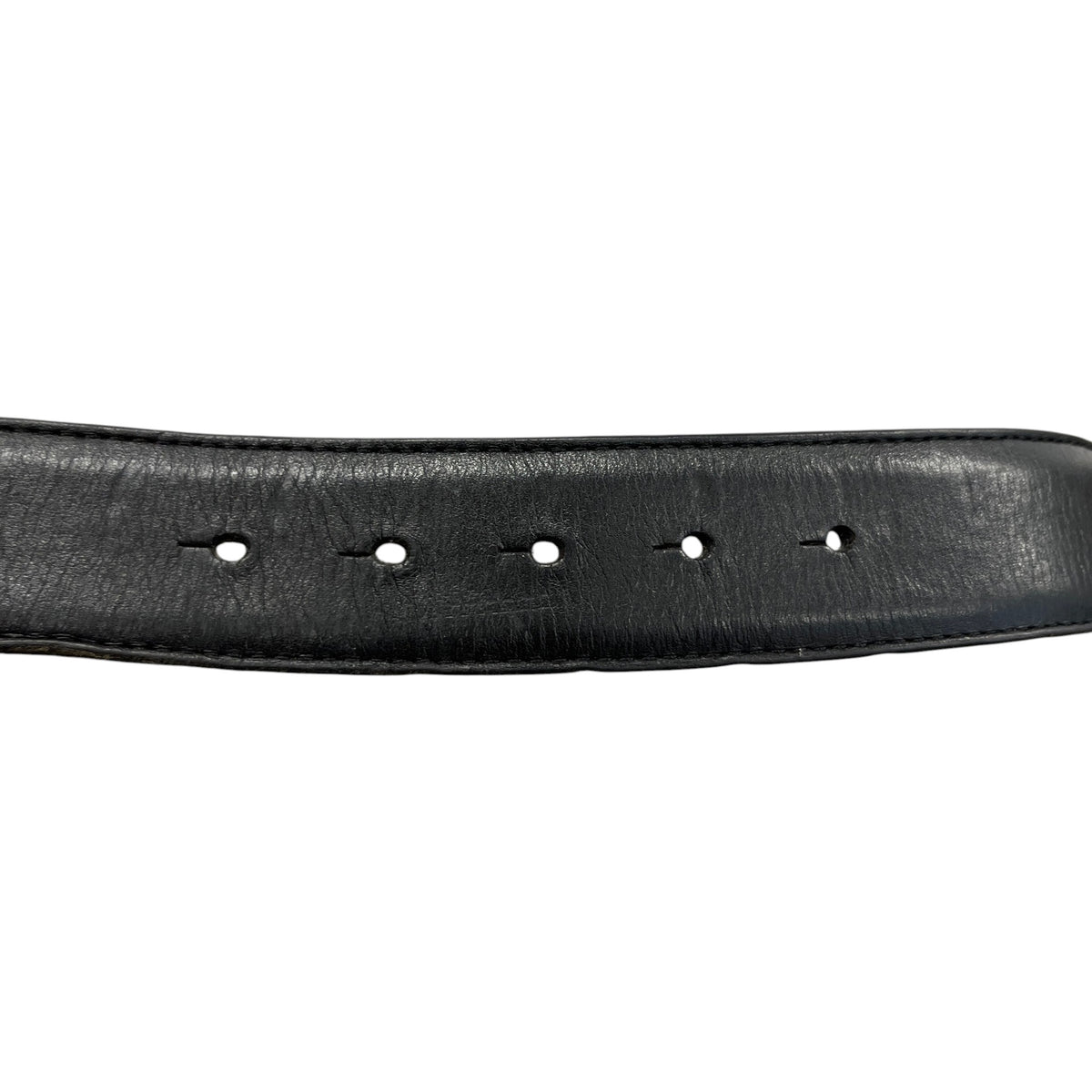 Men's Medusa Logo Belt Black Size 38" - Photo 7
