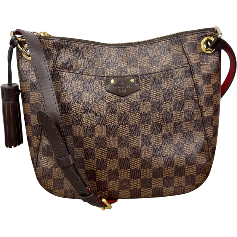 Women's Damier Ebene South Bank Besace Handbag Brown