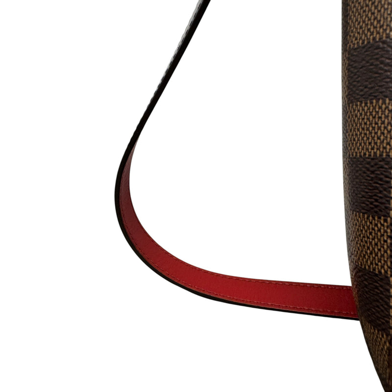 Women's Damier Ebene South Bank Besace Handbag Brown