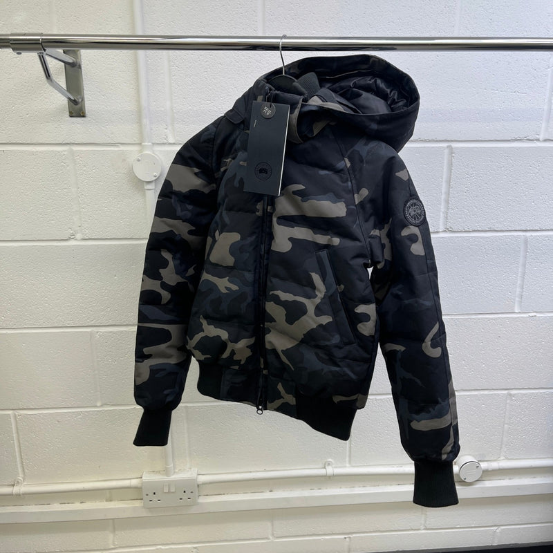 Men's Savona Bomber Down Jacket Black Size S