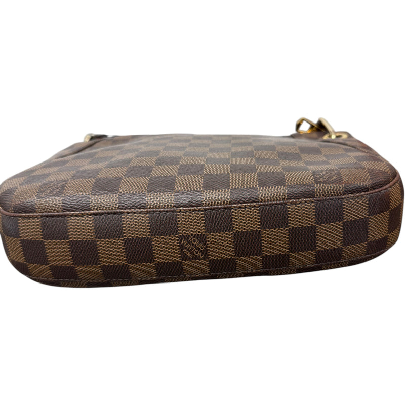Women's Damier Ebene South Bank Besace Handbag Brown