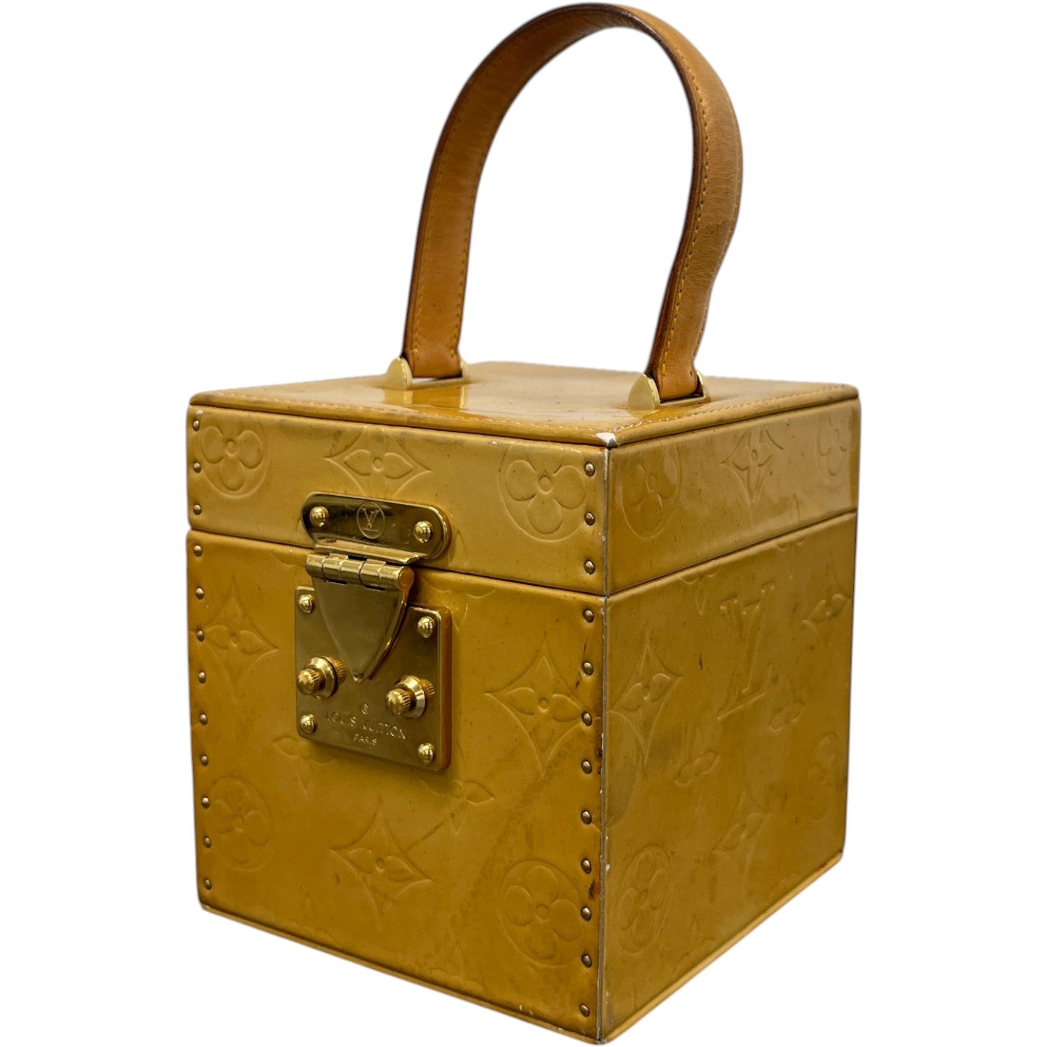 Women's Monogram Vernis Bleecker Box Bag Gold - Photo 2