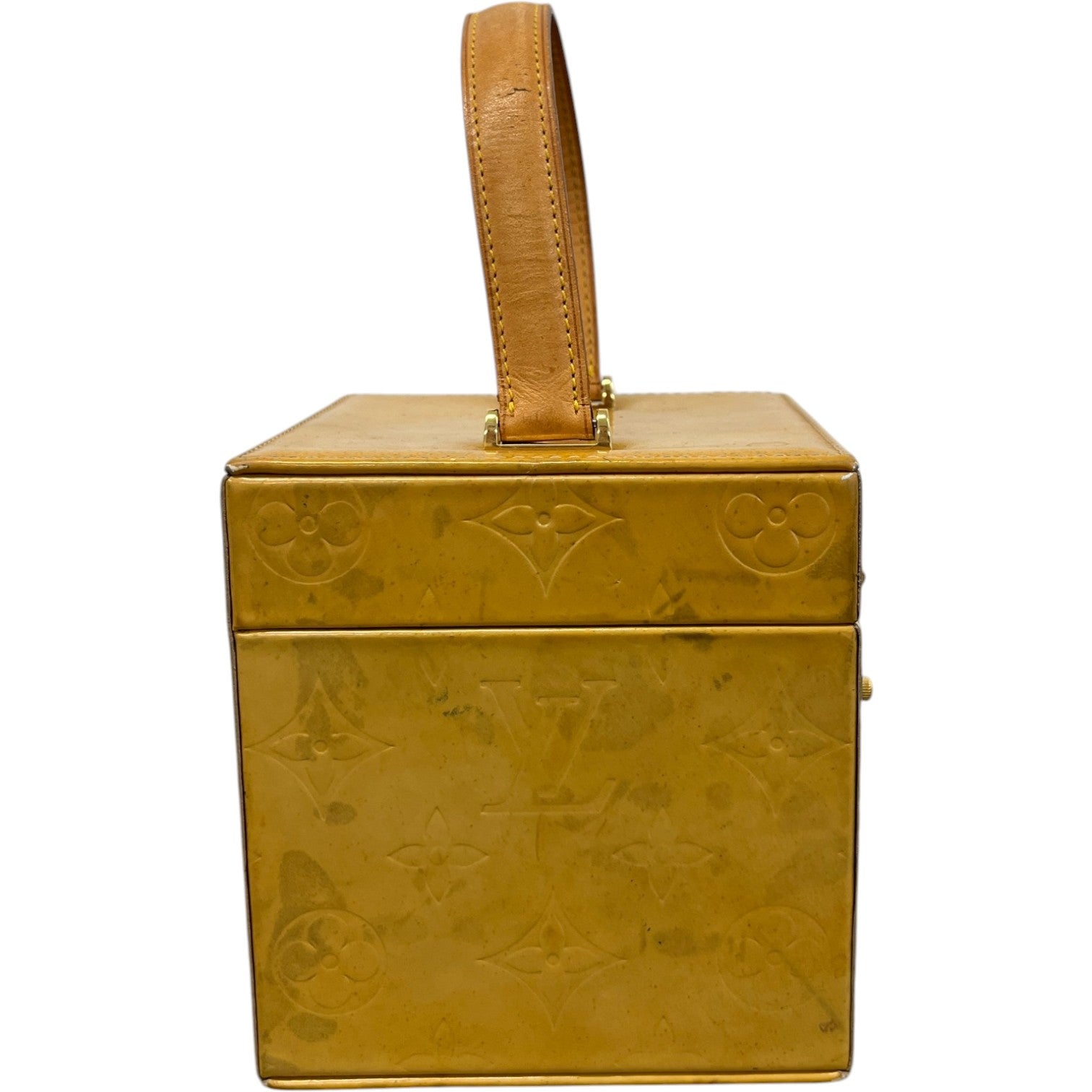 Women's Monogram Vernis Bleecker Box Bag Gold - Photo 4
