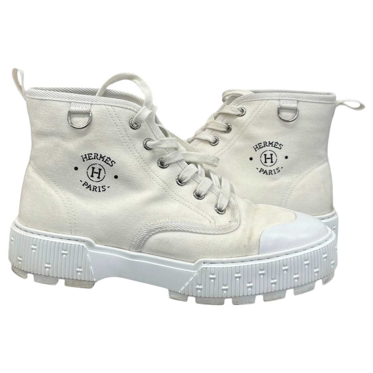 Women's Itinéraire High Trainers White Size UK 5 / EU 38 - Photo 3