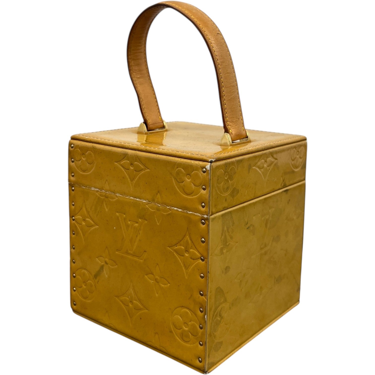 Women's Monogram Vernis Bleecker Box Bag Gold - Photo 7