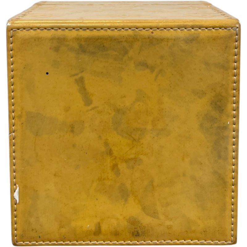 Women's Monogram Vernis Bleecker Box Bag Gold