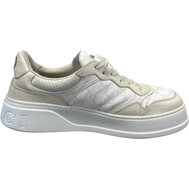 Men's Gg Supreme Low Trainers White Size EU 44 / UK 10