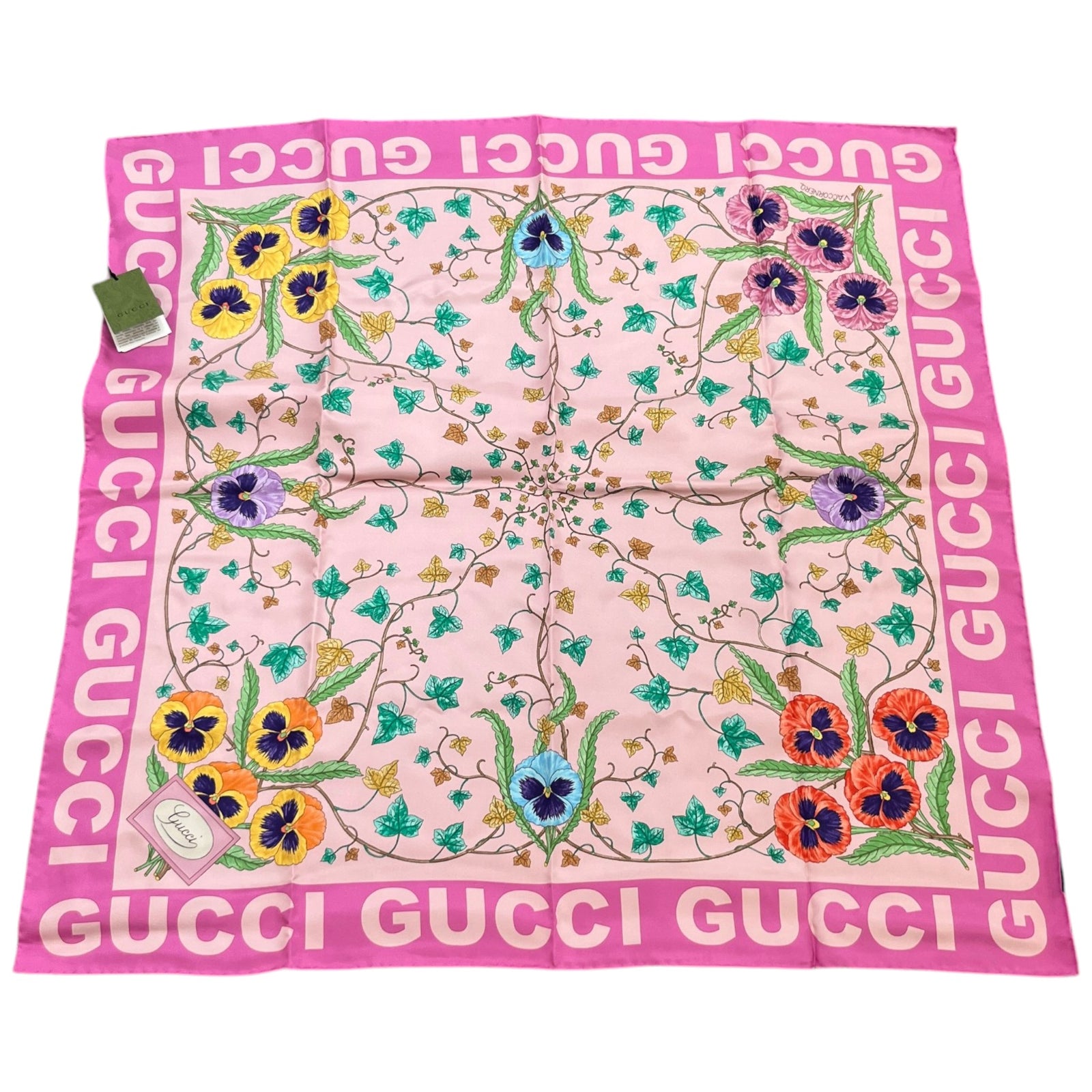 Women's Pansy Scarf Pink - Photo 2