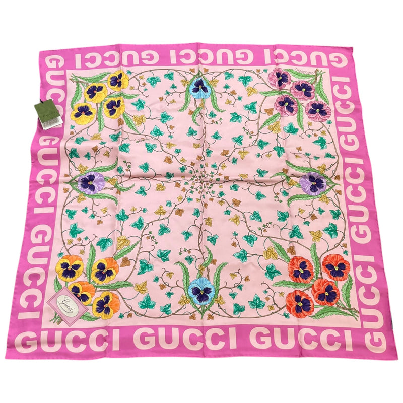 Women's Pansy Scarf Pink