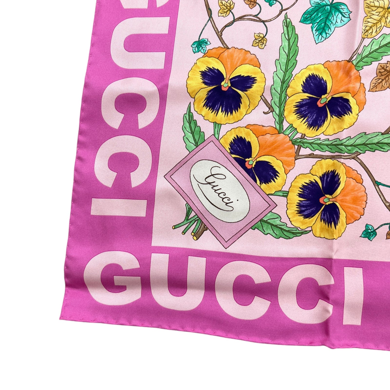 Women's Pansy Scarf Pink - Photo 3