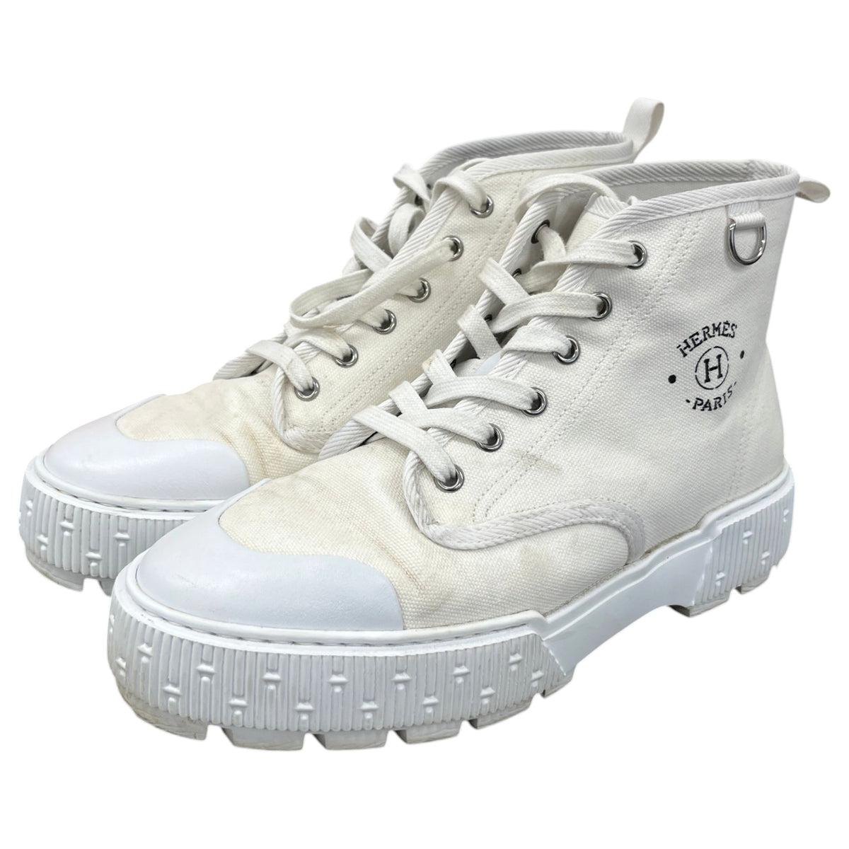 Women's Itinéraire High Trainers White Size UK 5 / EU 38 - Photo 9