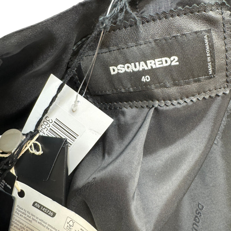 Women's Biker Jacket Black Size XS