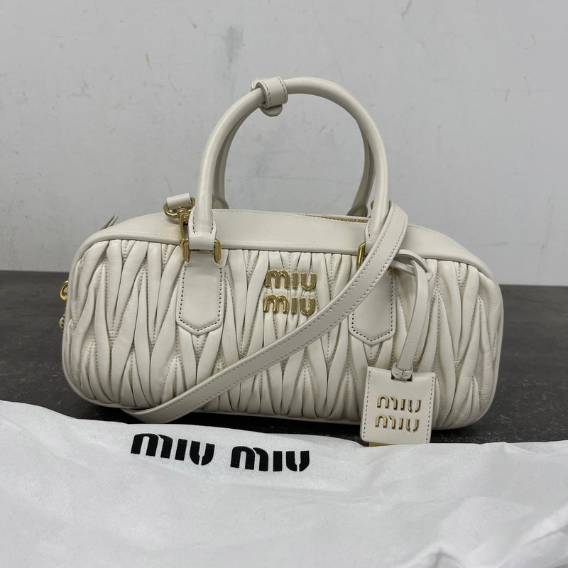 Women's Arcadie Top-Handle Handbag White