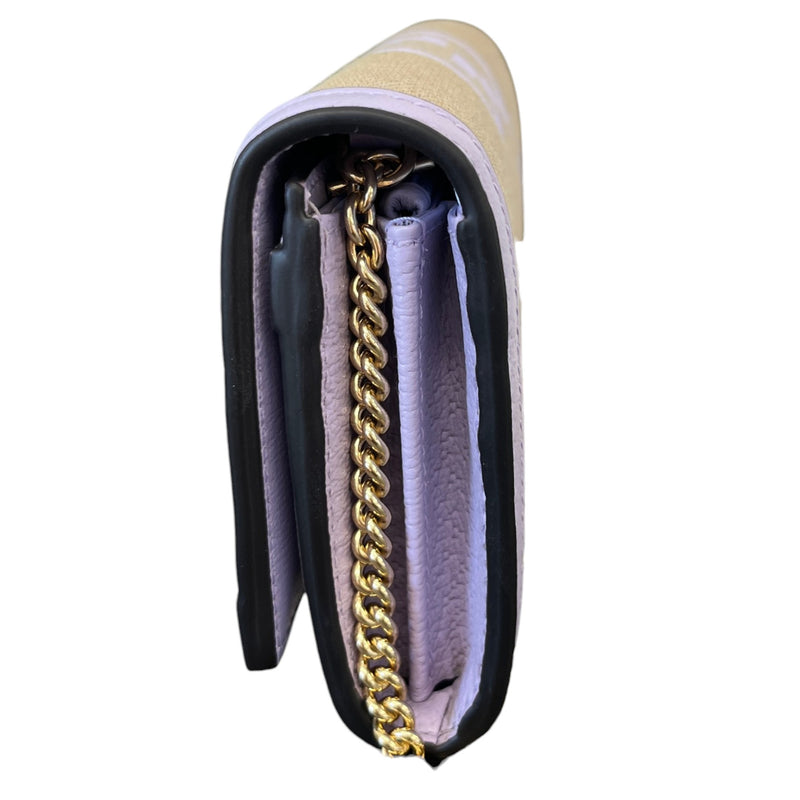 Women's Ophidia Jumbo GG Wallet on Chain Bag Purple