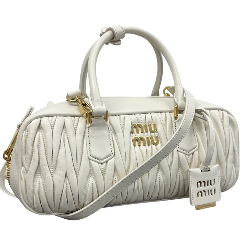Women's Arcadie Top-Handle Handbag White