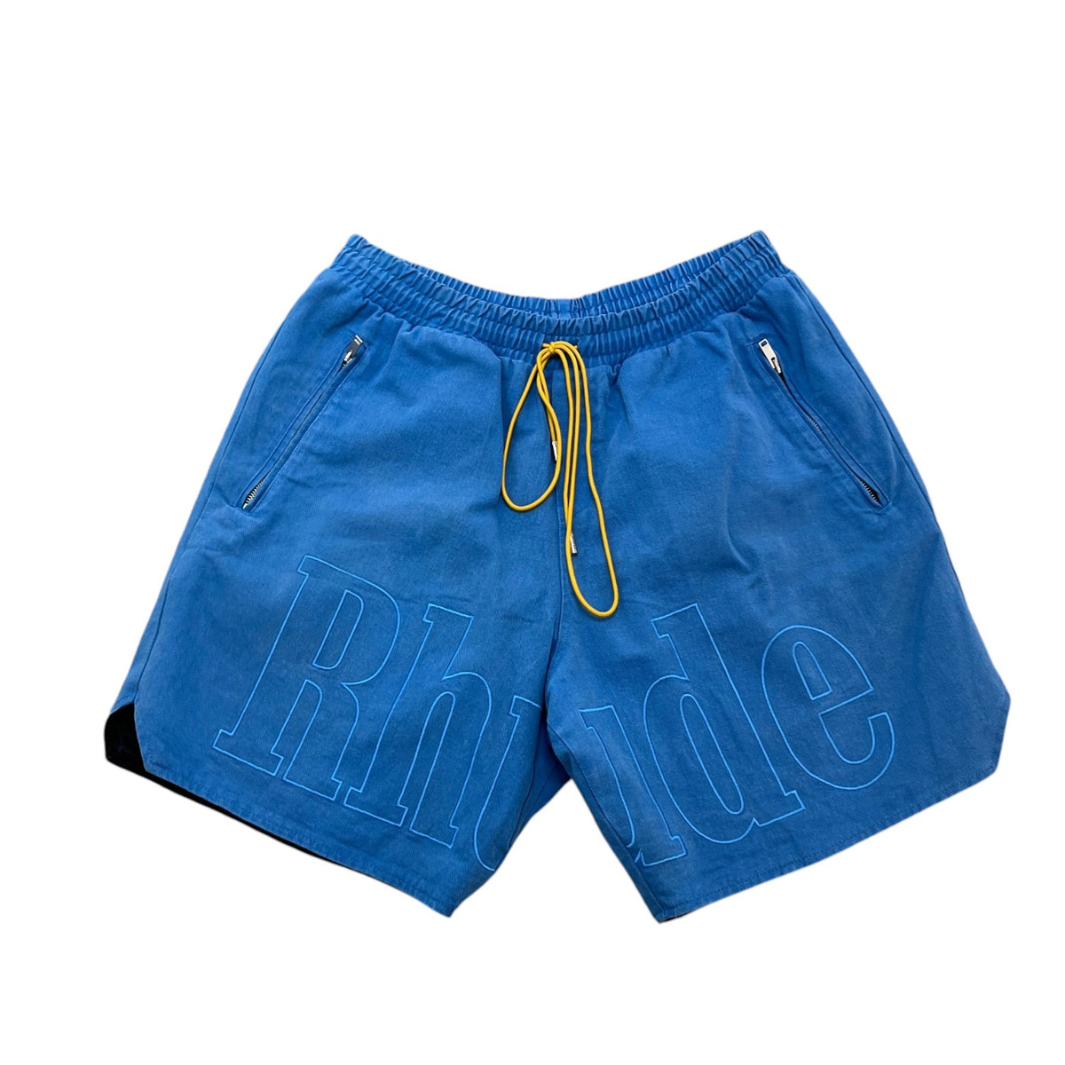 Men's Tonal Logo Shorts Blue Size XL / W36 - Photo 1