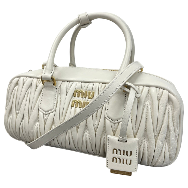 Women's Arcadie Top-Handle Handbag White