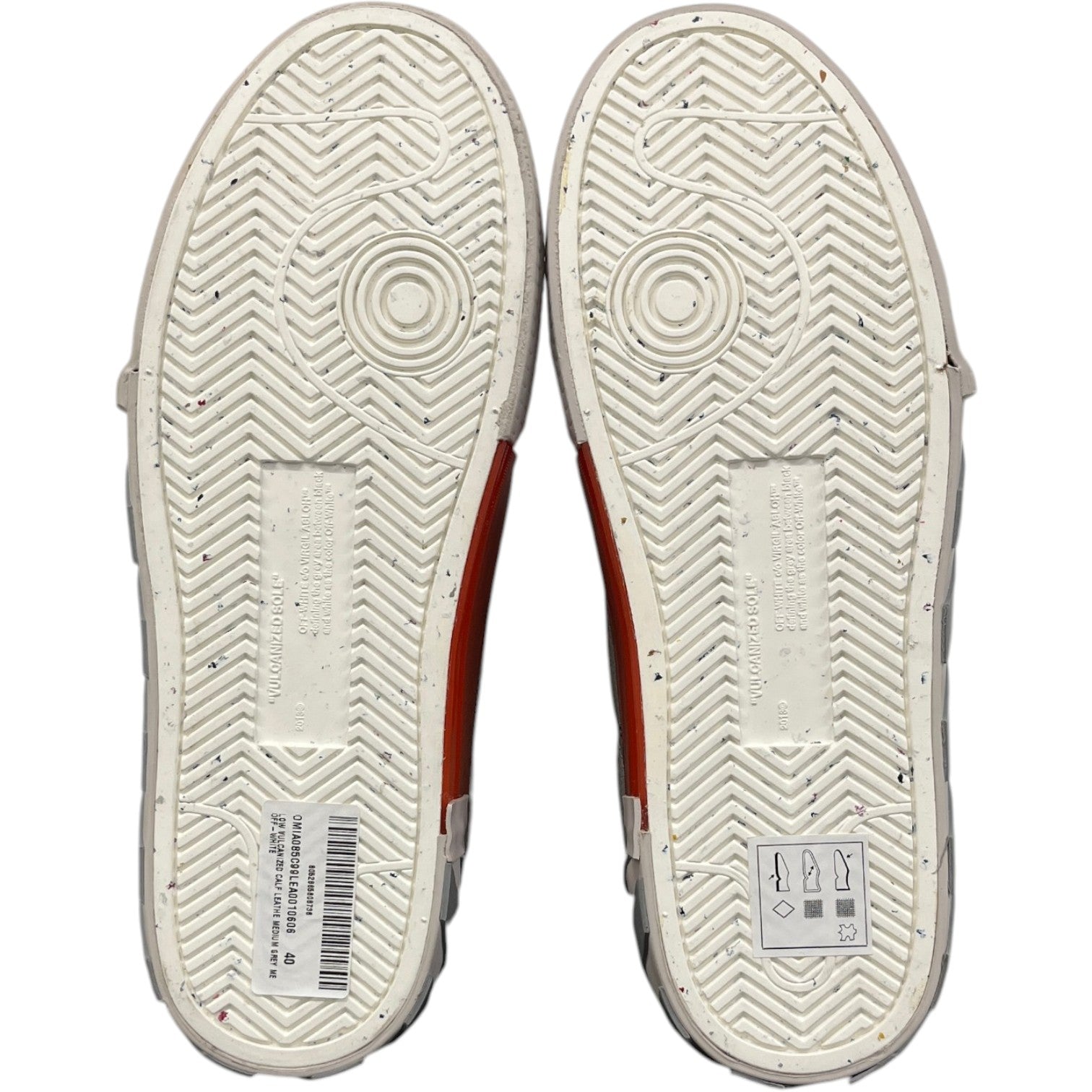 Men's Vulcanized Low Trainers Grey Size EU 40 / UK 6 - Photo 10