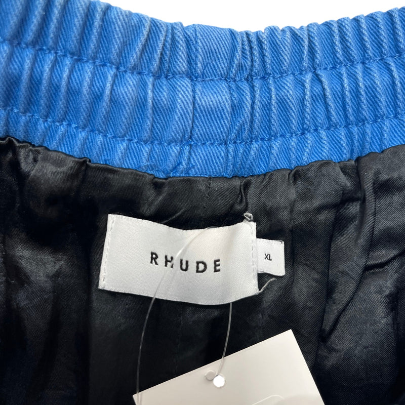 Men's Tonal Logo Shorts Blue Size XL / W36