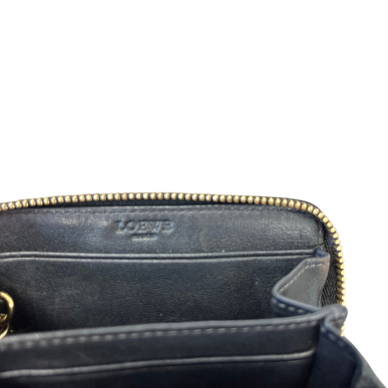 Women's Anagram Jacquard Canvas Wallet Grey