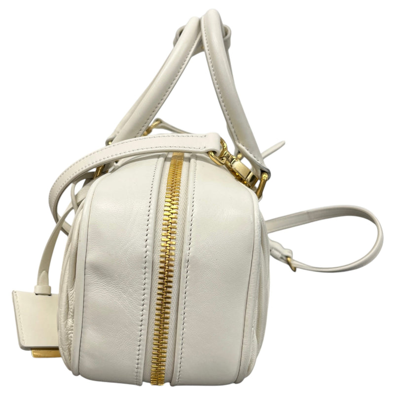 Women's Arcadie Top-Handle Handbag White