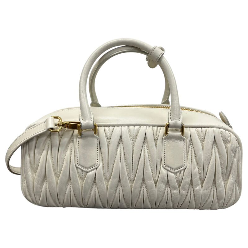 Women's Arcadie Top-Handle Handbag White
