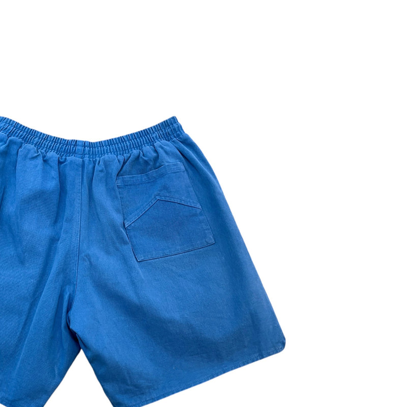 Men's Tonal Logo Shorts Blue Size XL / W36