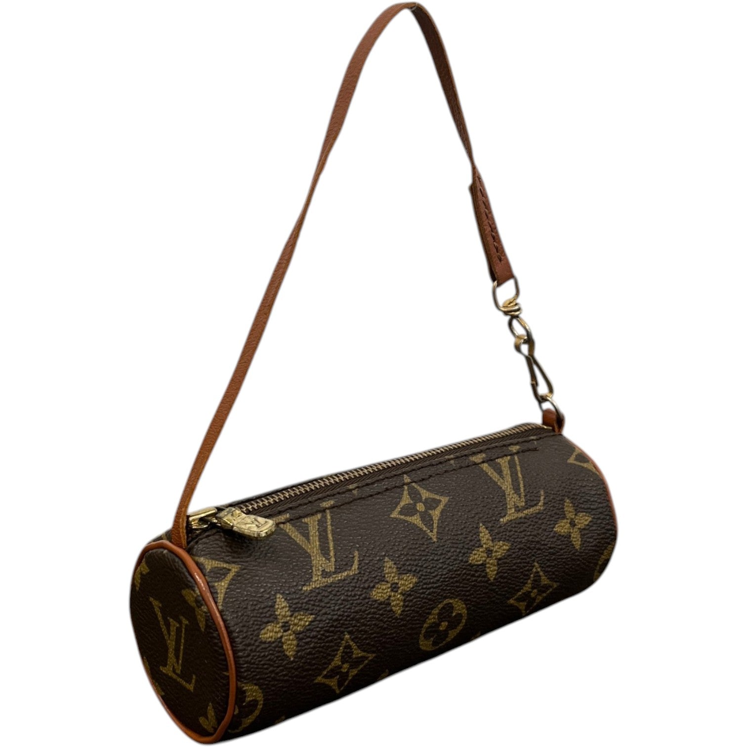 Women's Mini Monogram Papillon Bag Brown - Photo 4