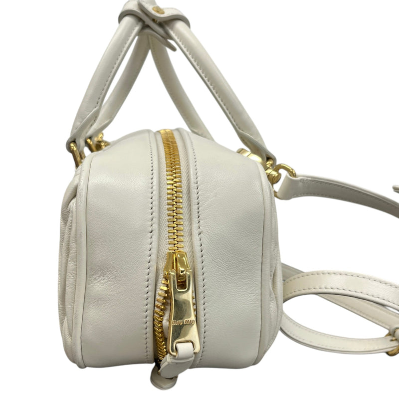 Women's Arcadie Top-Handle Handbag White