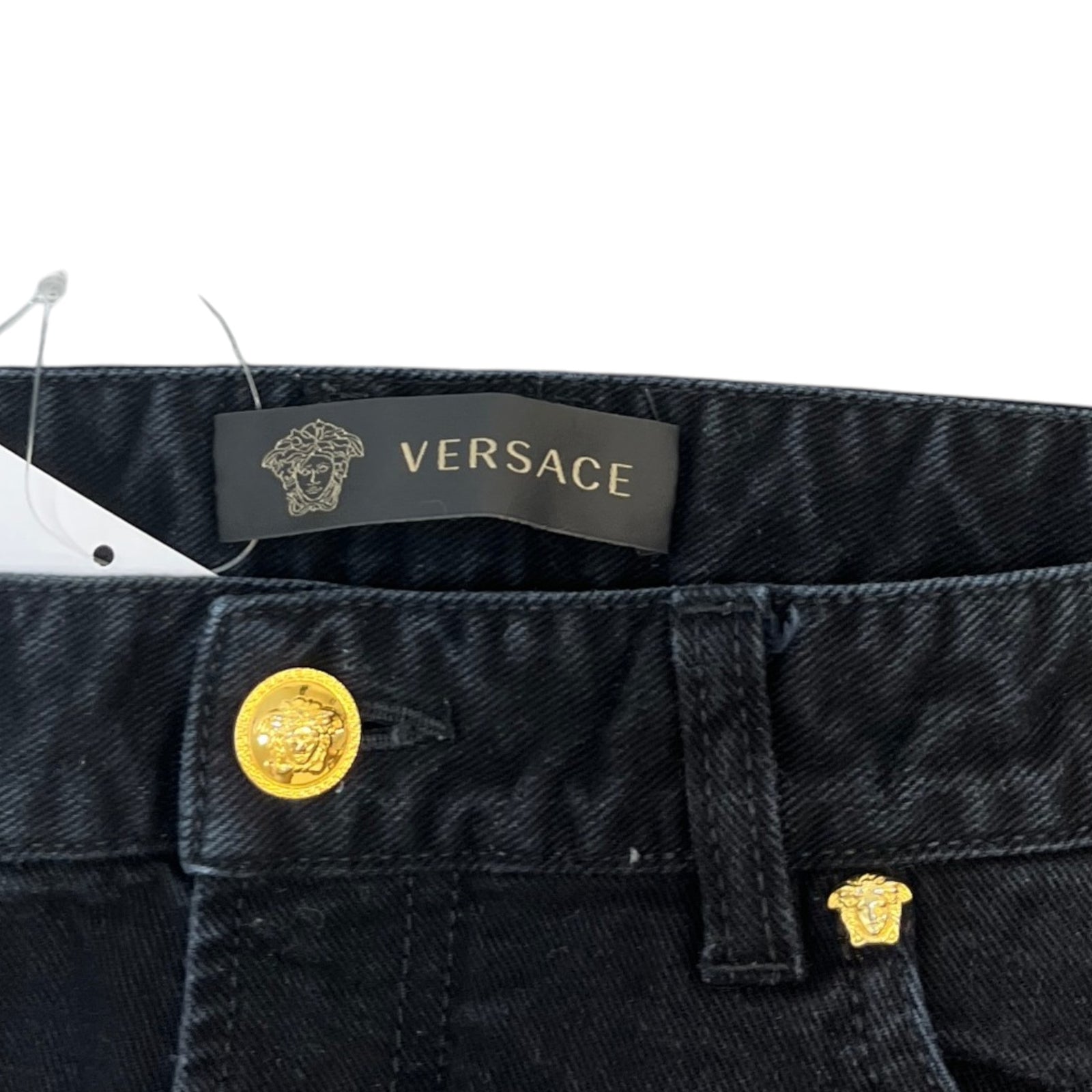 Men's Maduse Logo Jeans Black Size L / W34 - Photo 6