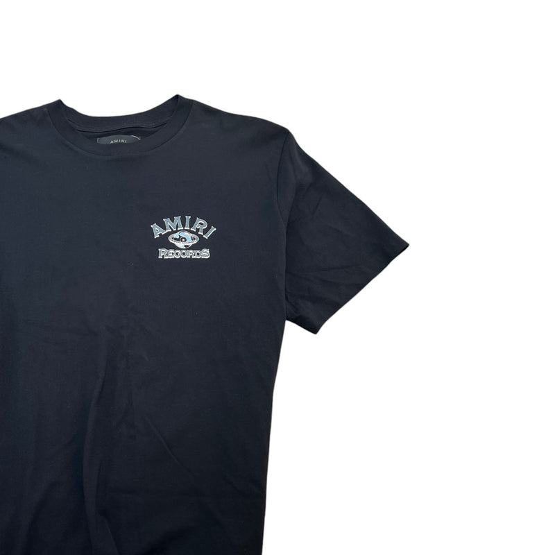 Men's Global Records T-Shirt Black Size XXS
