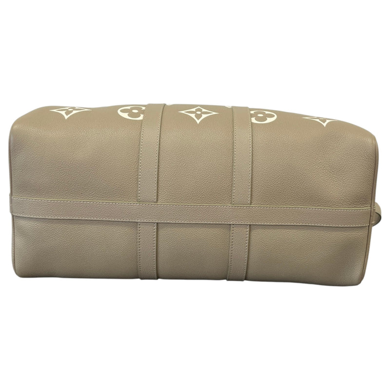 Women's Empreinte Leather Keepall Bandoulière 45 Travel Bag Green