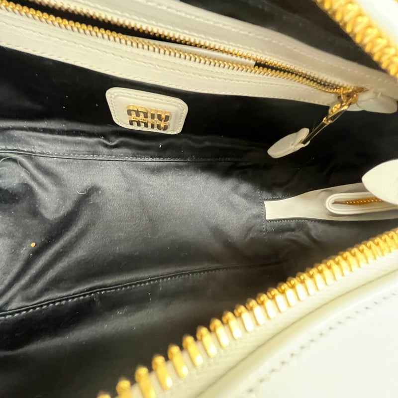 Women's Arcadie Top-Handle Handbag White