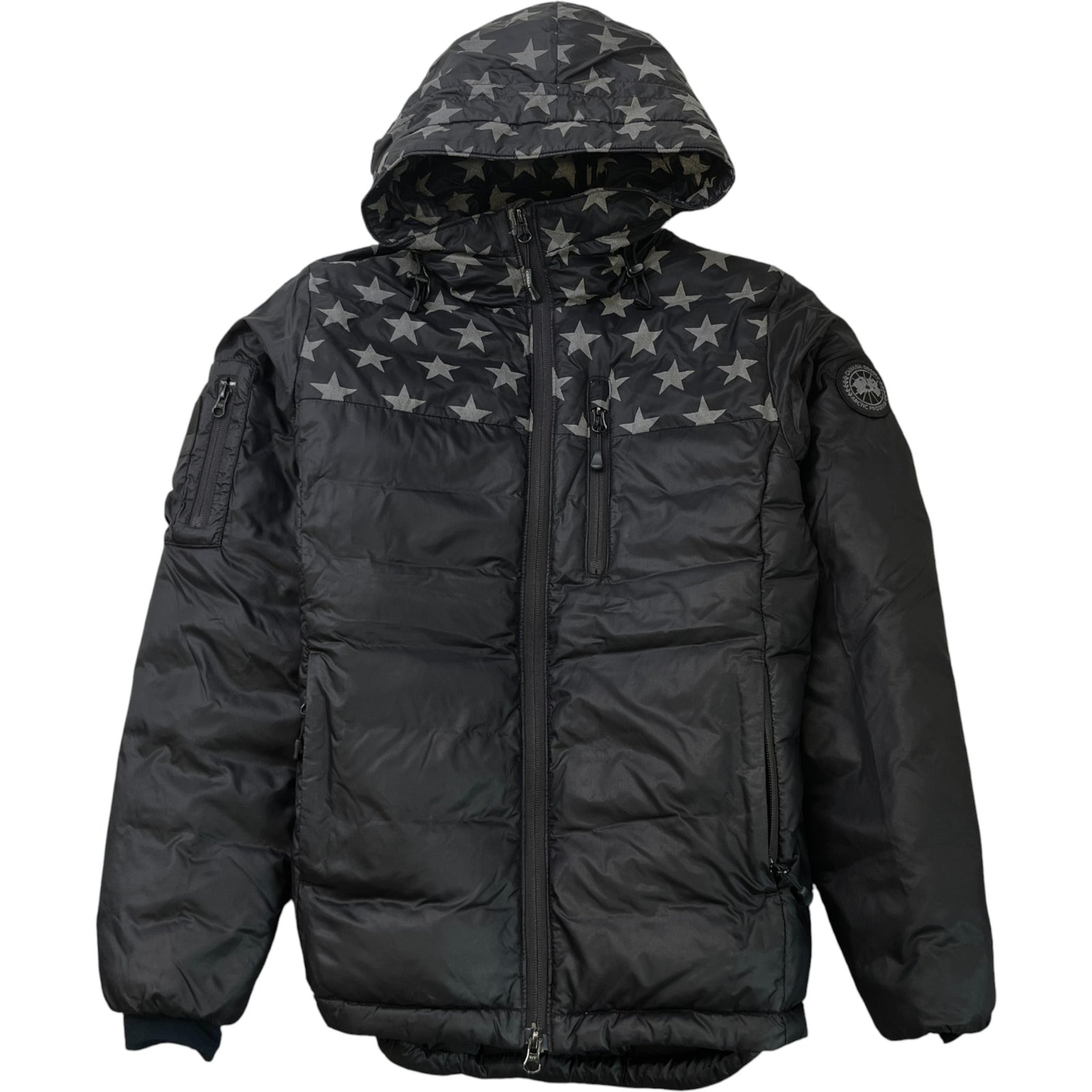 Women's Crawford Hoody Down Jacket Black Size S - Photo 1