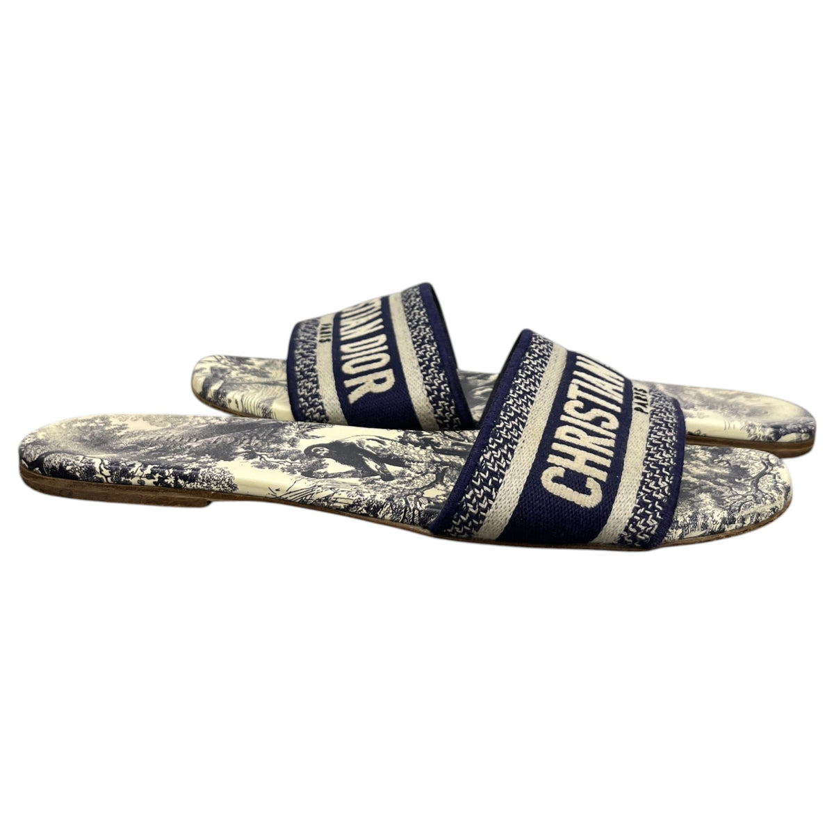 Women's Dway Slides Navy Size UK 7 / EU 40 - Photo 3