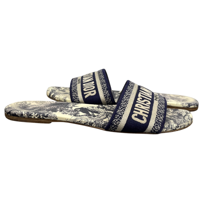 Women's Dway Slides Navy Size UK 7 / EU 40