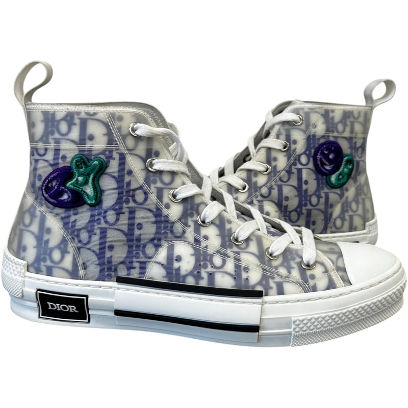 Men's Kenny Scharf X B23 High Trainers Purple Size EU 42.5 / UK 8.5