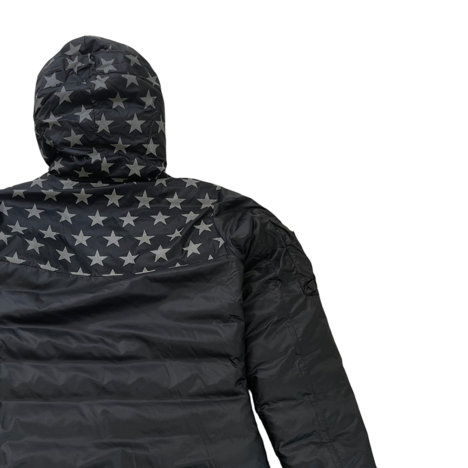 Women's Crawford Hoody Down Jacket Black Size S - Photo 4